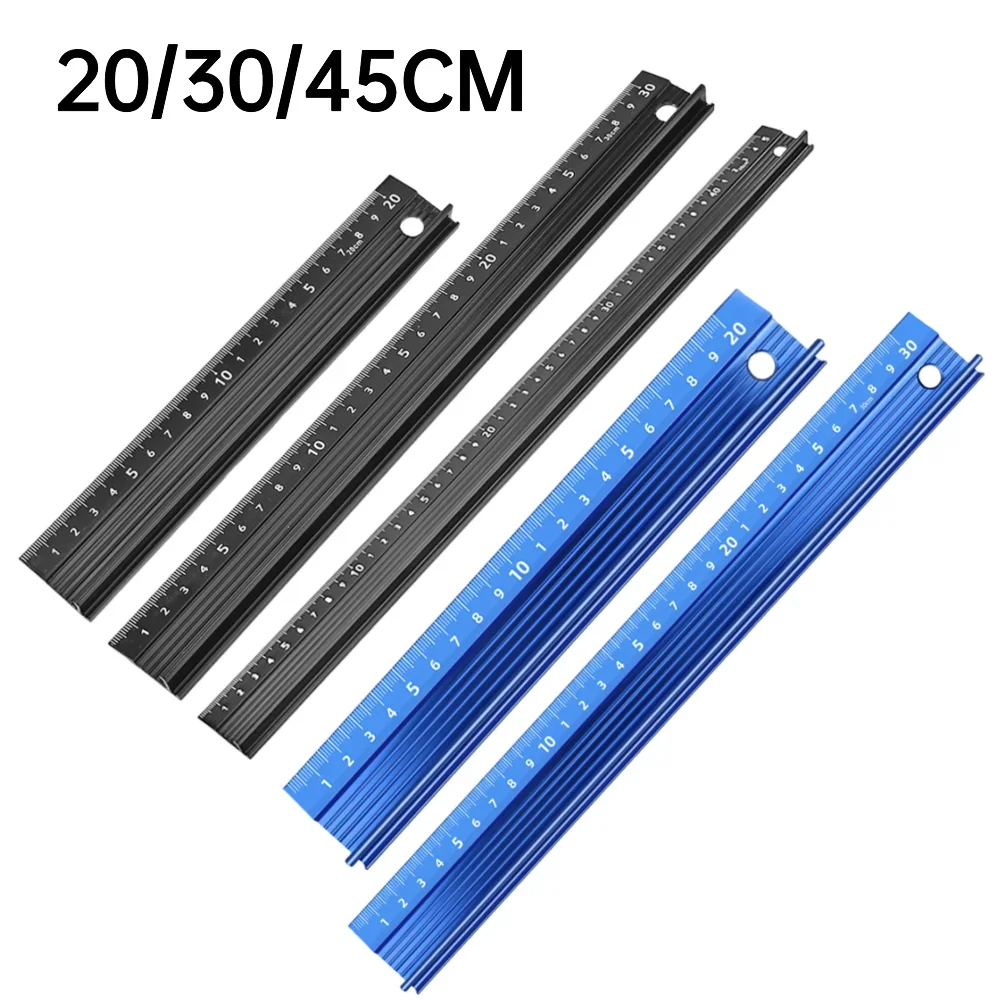 

Защитная линейка из алюминиевого сплава, гладкий внешний вид, превосходное исполнение, не скользит, инструмент для резки