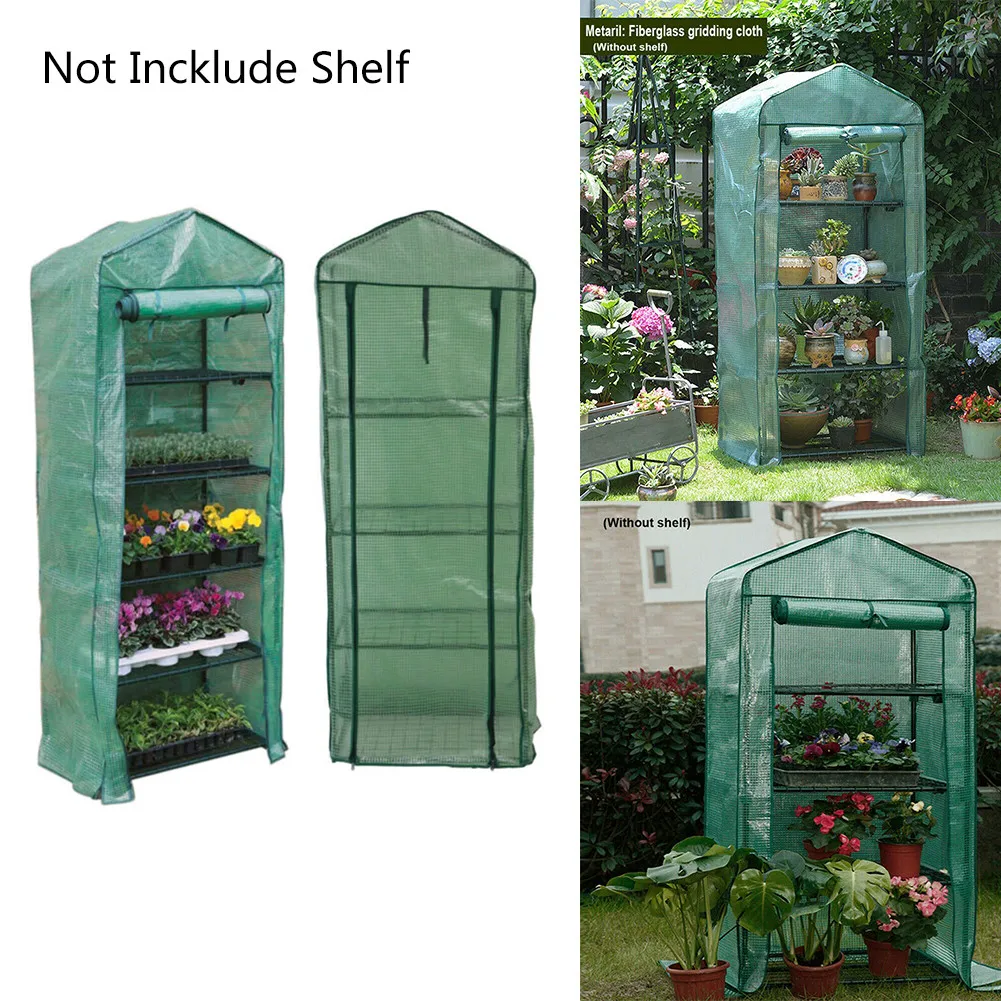 

Outdoor.Living Greenhouse Cover Yard Home Outdoor Plants UV protection Waterproof 69*49*160cm Garden Green Growing