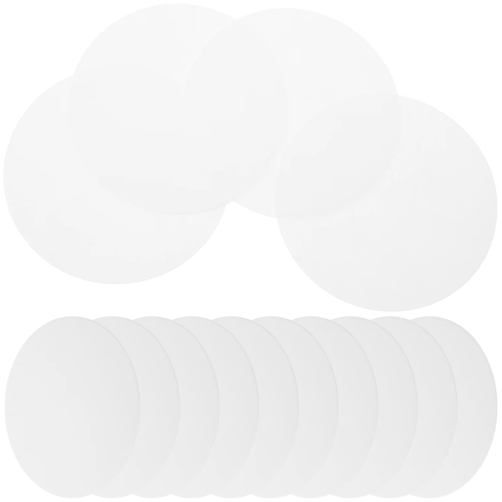 

100 Pcs Laboratory Filter Paper Labs High Absorbing Water Absorbent Cotton Fiber Qualitative Papers for Quantification