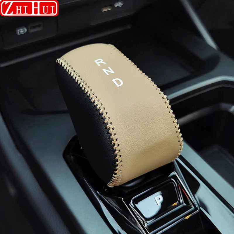 

For Geely Okavango 2024 2023 Car Styling Gear Shift Lever Cover Hand Sewn Gear Shift Lever Cover Auto Modified Accessories