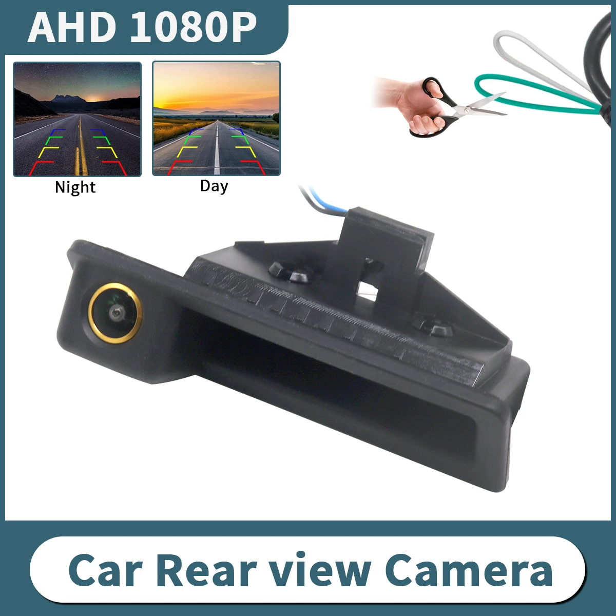 

170° AHD 1080P Vehicle Rear View Reverse Camera For BMW E60 E39 E90 E82 E61 X1 E84 X5 E70 E92 3/5 Series E88 E93 X6