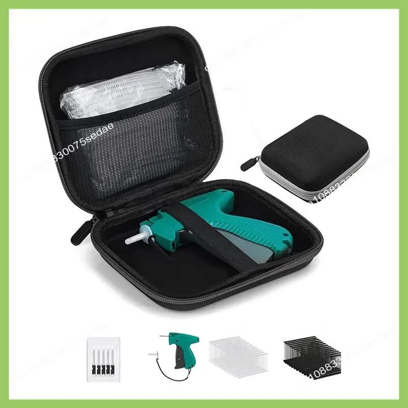 Y19A Tagginggun untuk Pakaian dengan Casing Keras, 500 Hitam & 500 Putih 2In Pengencang Duri, 6 Jarum, Tagging Gun untuk Ritel Standar