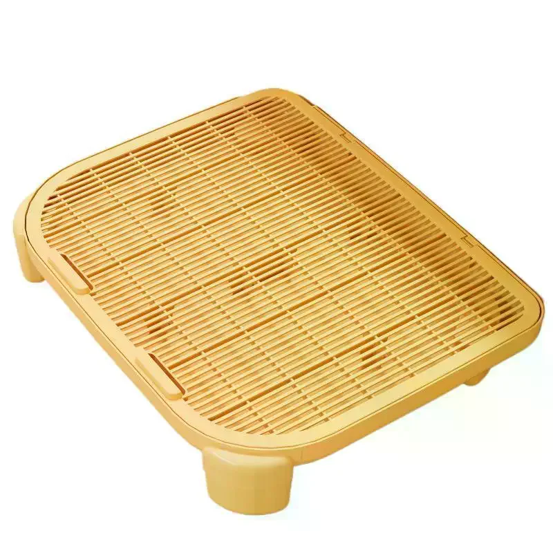 حصيرة فضلات القطط، صينية فضلات القطط، وسادة مسند القدم، قابلة لإعادة الاستخدام، وسادة سقوط الحيوانات الأليفة المحمولة، قابلة للغسل لغرفة النوم وغرفة المعيشة الداخلية