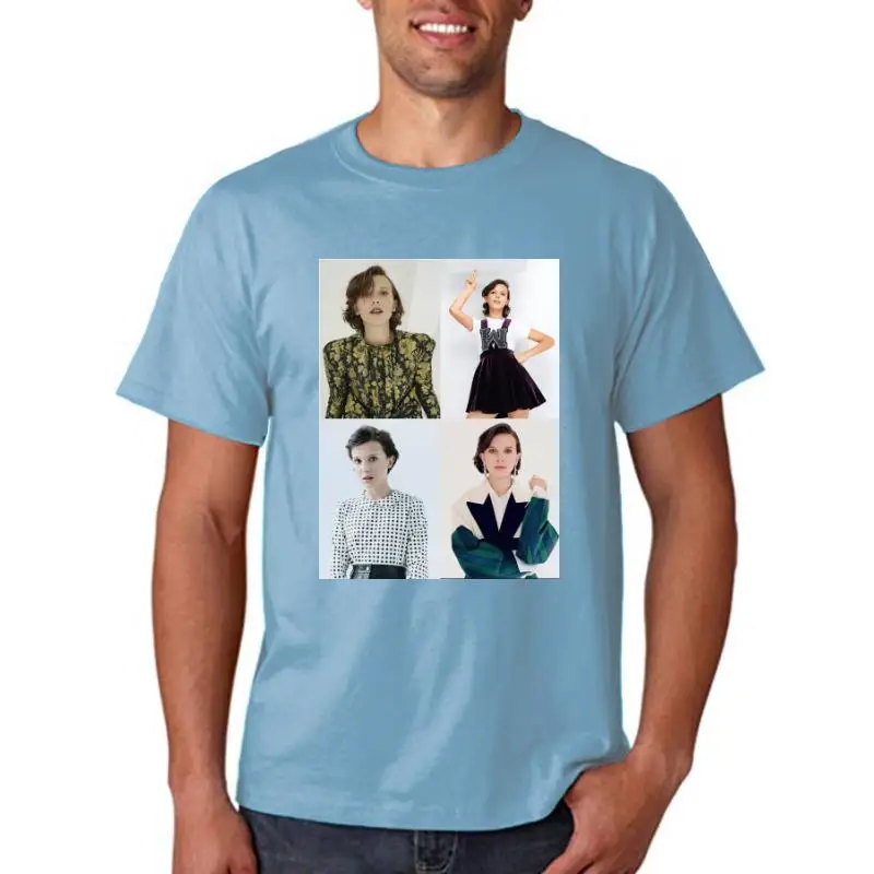 Title: Millie Bobby Brown Collage T shirt eleven millie bobbie brown gaten matarazzo mike wheeler finn wolfhard caleb