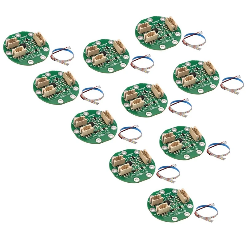 

Touch Sensor Module Circuit Board DIY PCB Sensing Circuit Chip With LED Strip And Cables 10Pcs