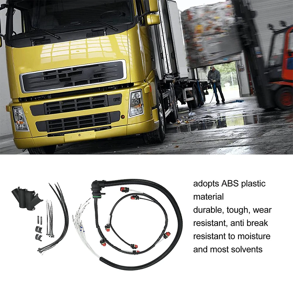 High Quality 22248490 Engine Wiring Harness Kit, Durable ABS Injector Cable Harness For Volvo Truck FM FH D13 Engine