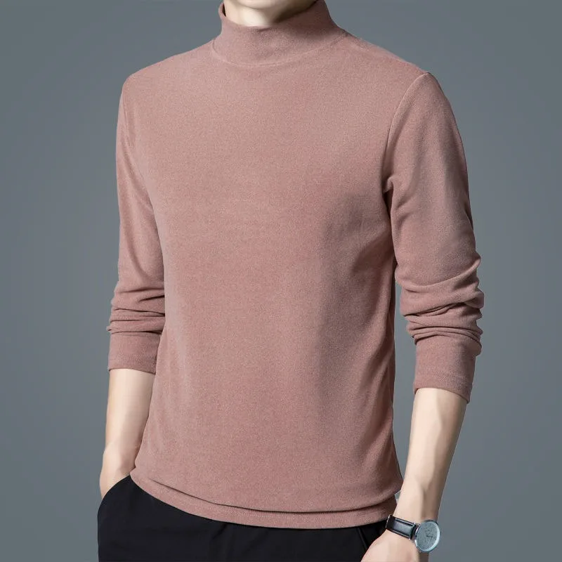 T Shirt für Männer Strickwaren Neue Y2k Kleidung Sweatshirts Elastizität Hohe Marke Sozialen Polyester Japan T-shirt Xl V-ausschnitt Mann Pullover