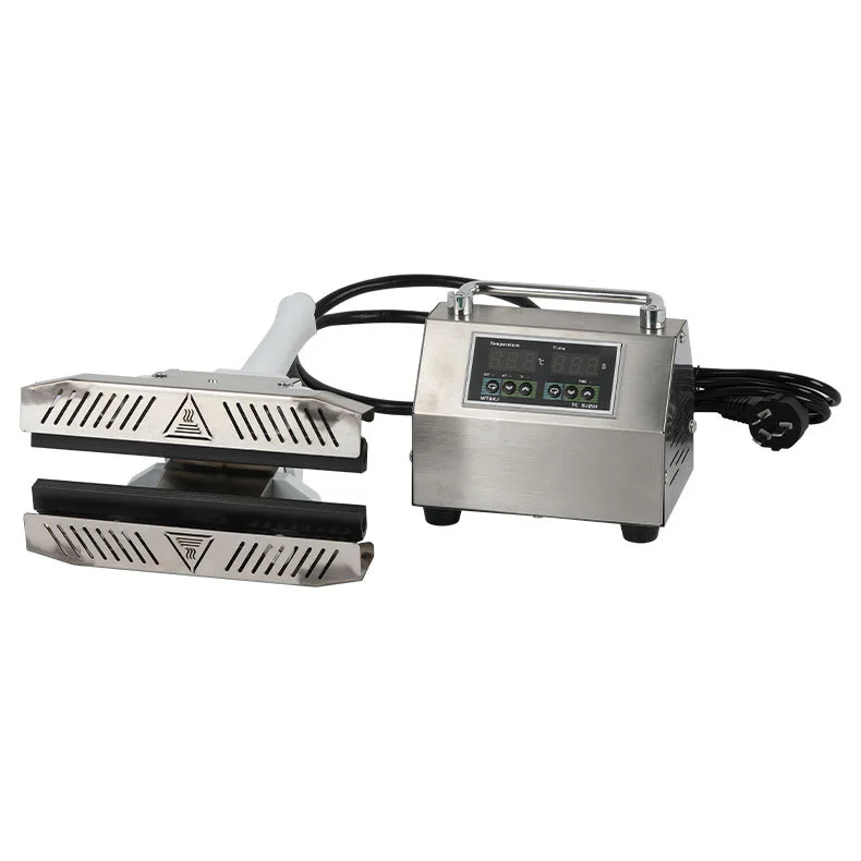 Машина для запечатывания пластиковых пакетов Машина для запечатывания алюминиевой фольги Sellador De Bolsas Plasticas Импульсный упаковщик Ручной запайщик челюстей