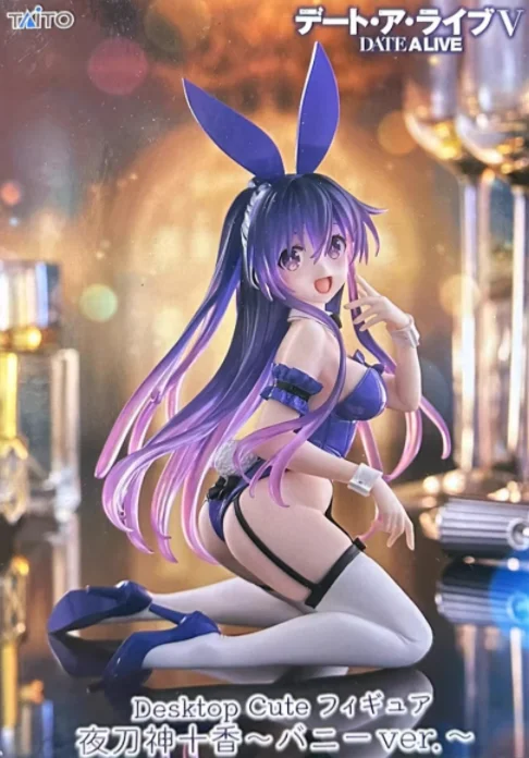 

Taito Desktop Cute Date A Live V Yatogami Tohka Bunny Ver. Figure Anime Action Collectible Ornaments Toys Gifts