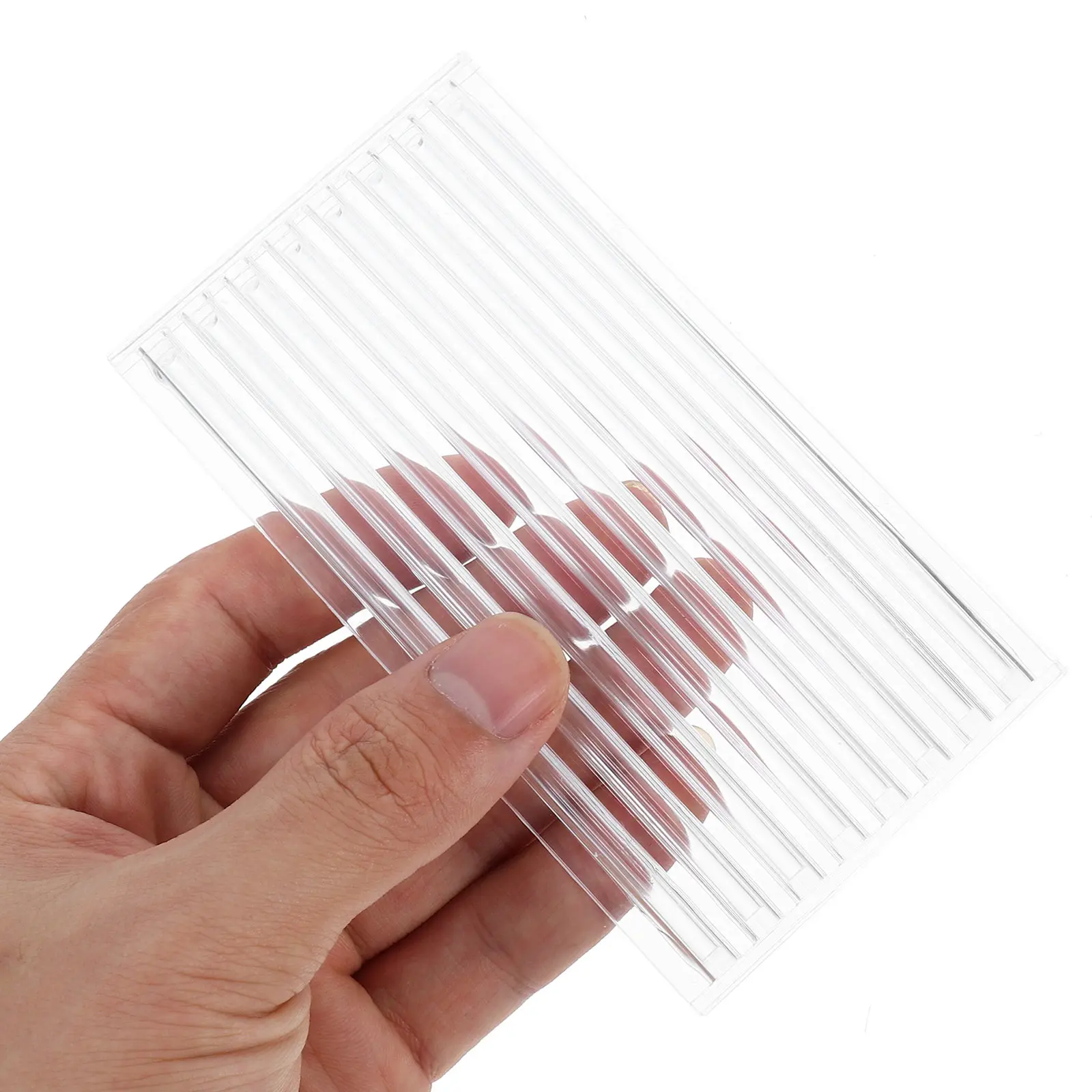 

4Pcs Transparent Plastic Incense Storage Tubes Clear Lab Test Tubes Small Empty Sample Containers for Incense Stick Protection