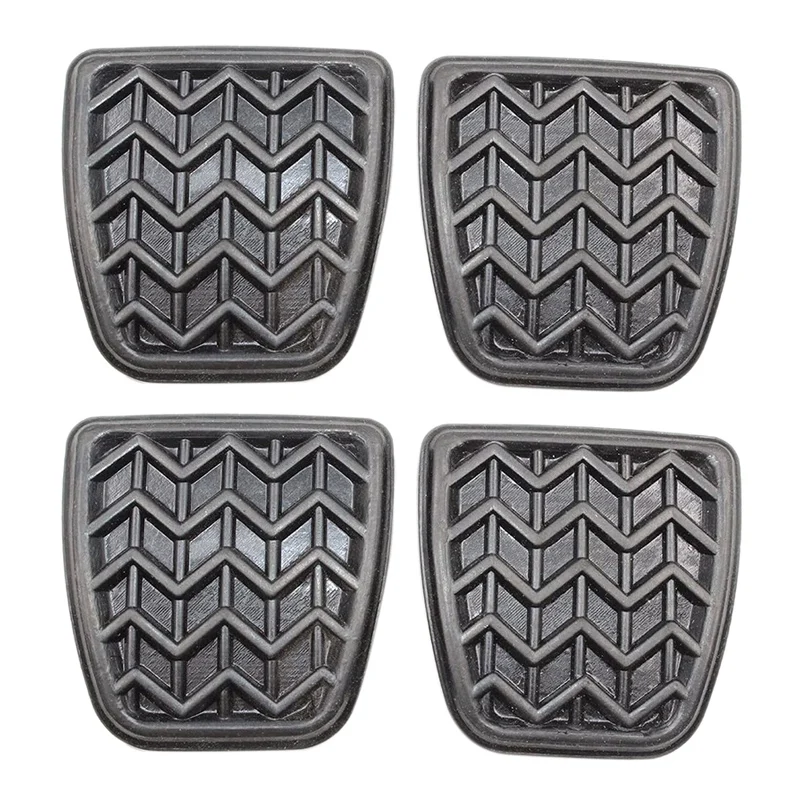 4PCS Clutch Brake Pedal Pad Rubber For Toyota Camry Hilux Vigo KUN 31321-52010,3132152010