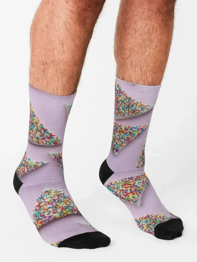 Fairy Bread Socks cute winter thermal colored Men's Boy Child Socks Women's