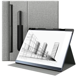 Étui pliable avec porte-stylo pour tablette en papier, angle de vision multiple, 10.3 pouces, 2020