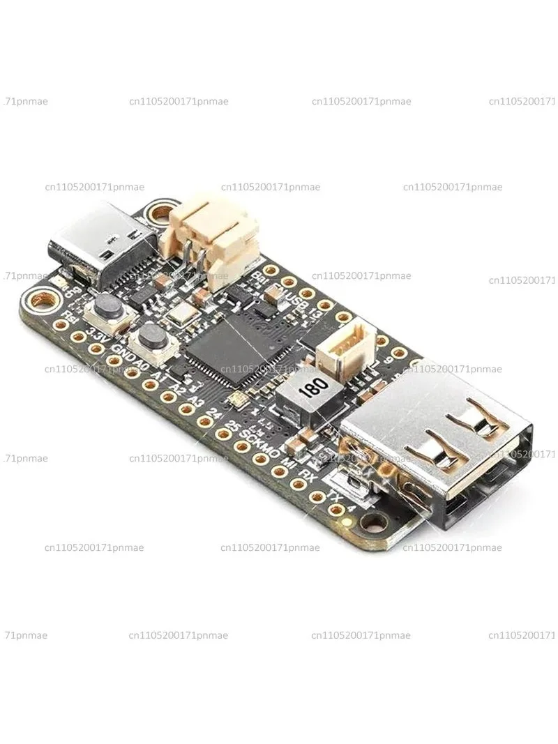 B-Best-Selling Enhanced Connectivity RP2040 5723 Feather Microcontroller with USB Type A Host for DIY Projects and Prototyping