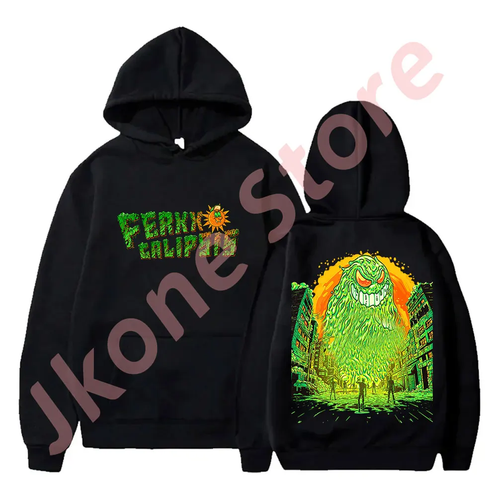 Feid Ferxxo Monster Hoodies Sweatshirts 2024 Ferxxocalipsis Tour Merch Cosplay Women Men Fashion Casual Streetwear