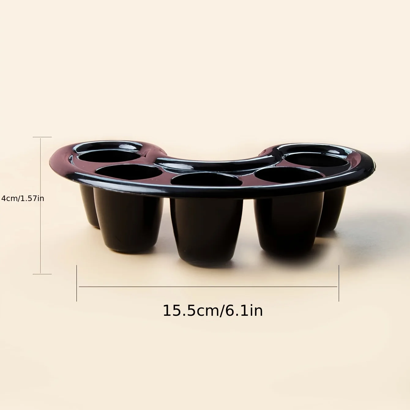 2-Pack Nail Art Manicure Soak Bowls - Easy-Use, Durable Hand Soaking Trays for Salon-Quality Preparation and Removal