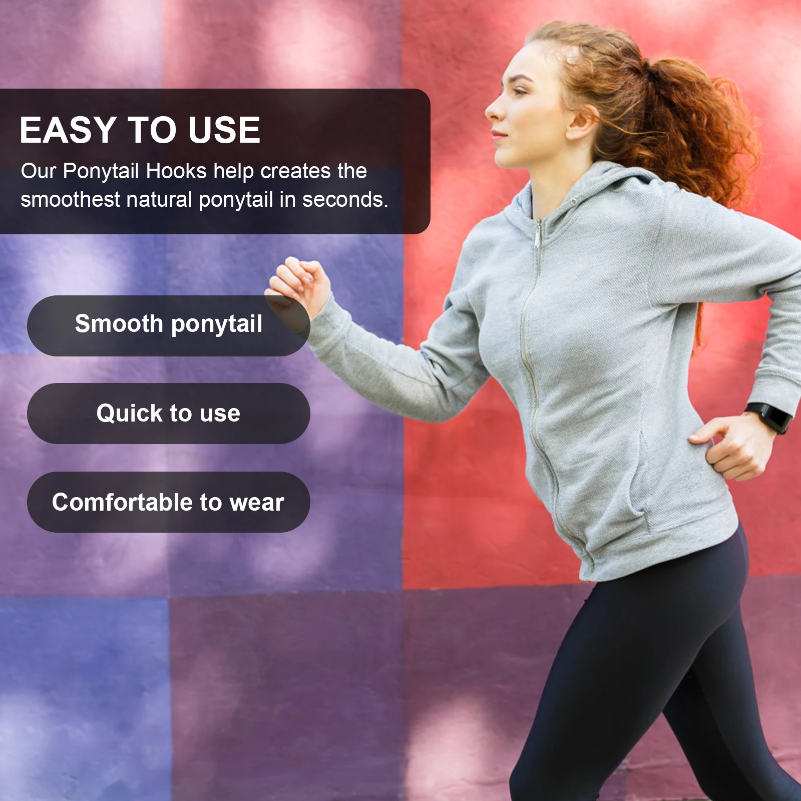 20 قطعة من خطافات تصفيف الشعر للنساء، أربطة بنجي، حامل ذيل حصان، أدوات تصفيف الشعر الطبيعية الآمنة بدون سحب