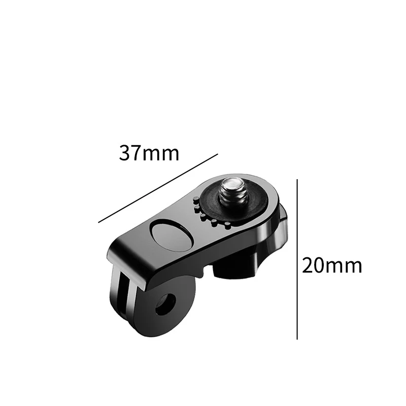 Holder Converter Thread Screw Mount Adapter Replacement Support Non Slip Action Camera For GoPro 12 11 10 9 8 7 Insta360 X3 X4