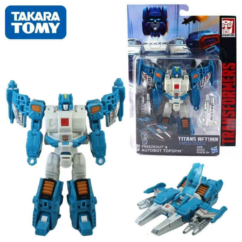 

In Stock Takara Tomy Transformers G Series Titan Return D Class Top Spin Robot Anime Action Model Toys Gift Figure