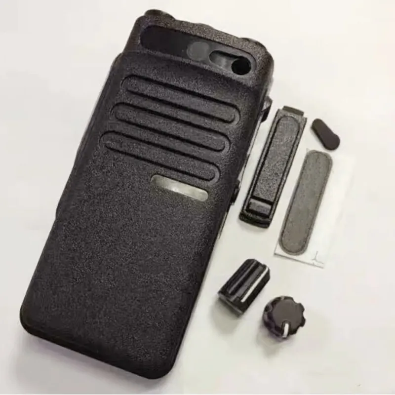 Casing Cangkang Pengganti Walkie Talkie PMLN7272A dengan Tombol Kabel Speaker untuk Motorola XIR P6600i DEP550e XPR3300e DP2400e