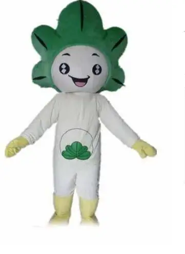 Fantasia dos desenhos animados Mascot Plush Costume para adultos, planta Halloween, Natal, Dia das Bruxas, novo