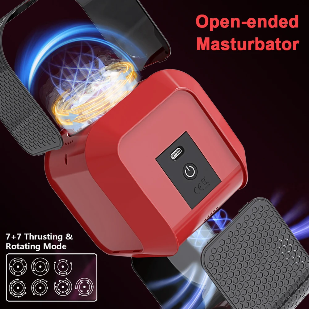 7 Modes Automatic Masturbator for Men Piston Male Masturbation Cup Telescopic Rotation Adult Male Equipment Sex Toy for Men