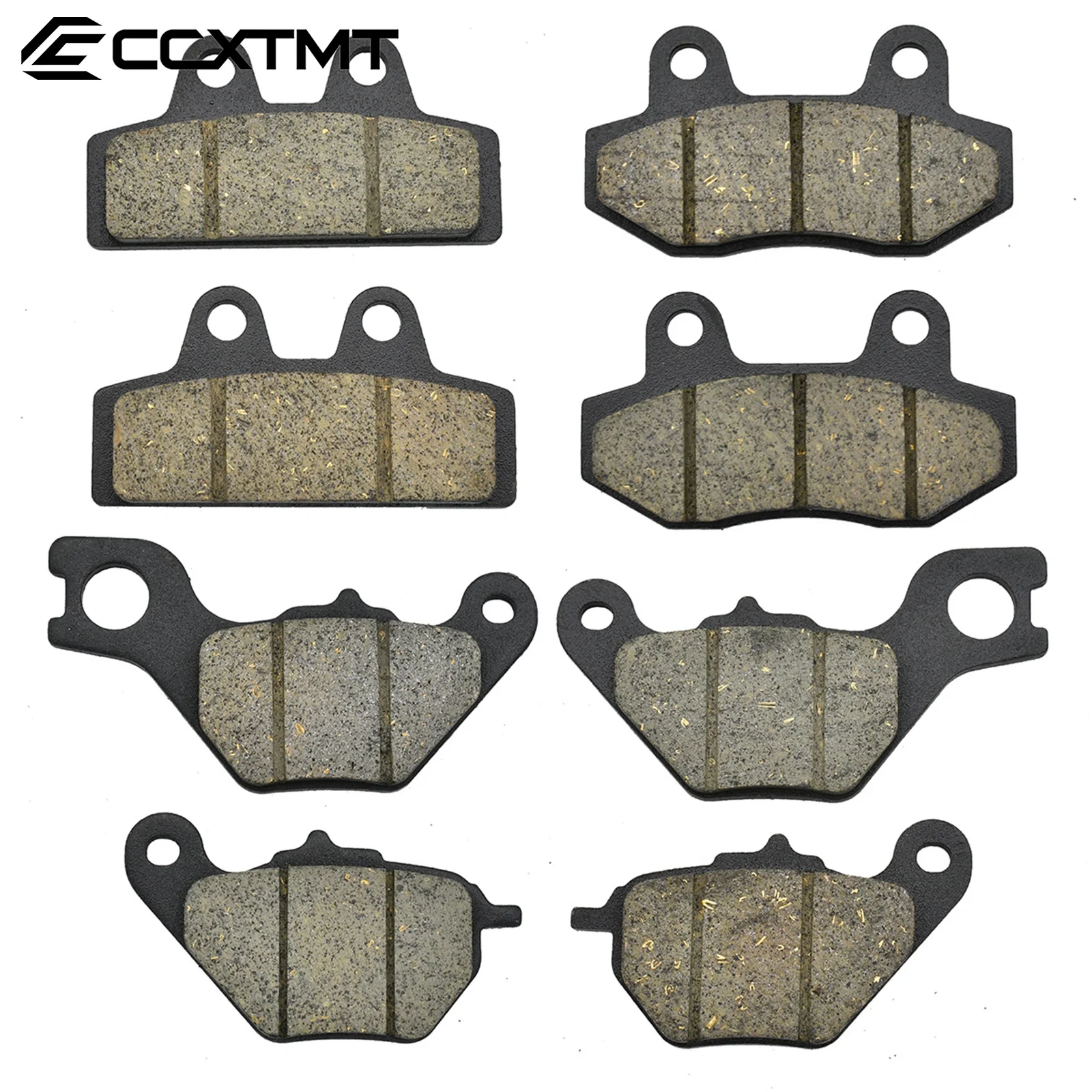 Scooter Motorcycle Metal & Brass Alloys Front and Rear Brake Pads For Super Soco TS TC RU CUmini CU3 CU2 CU Universal Parts