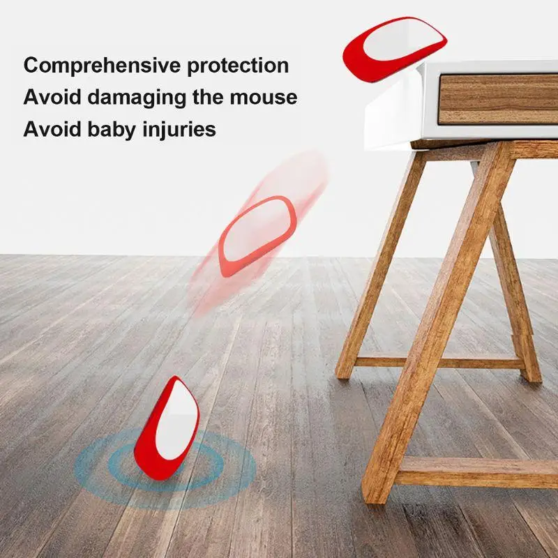 W91a فأر السيليكون الناعم الحماية لحالة Mouse 2 Gen Excessories Quick Freef anti-scratch for shell skin hous