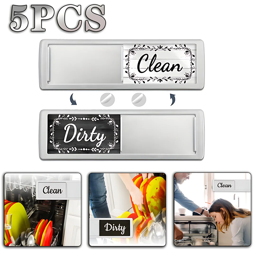 Dishwasher Magnet Clean Dirty Sign Dishwasher Clean Dirty Magnet Clean Dirty Dishwasher Magnet Indicator Kitchen Organization