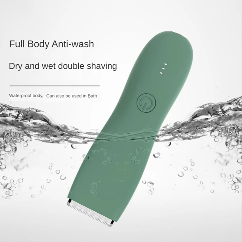 ماكينة تشذيب الشعر الكهربائية للرجال والنساء ماكينة حلاقة للسيدات ماكينة إزالة الشعر بيكيني ماكينة حلاقة الفخذ والجسم حزمة صديقة للبيئة