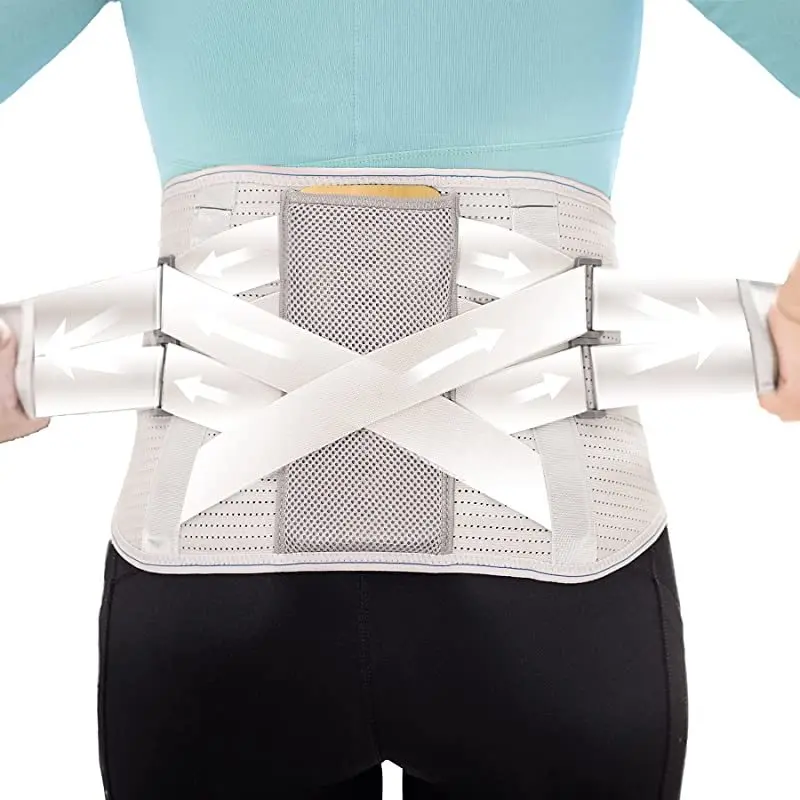 Orthopedic Lower Back Belt for Man Women Pain Relief Adjustable Waist Lumbar Support Breathable Lumbar Pad Brace Faja Hombre