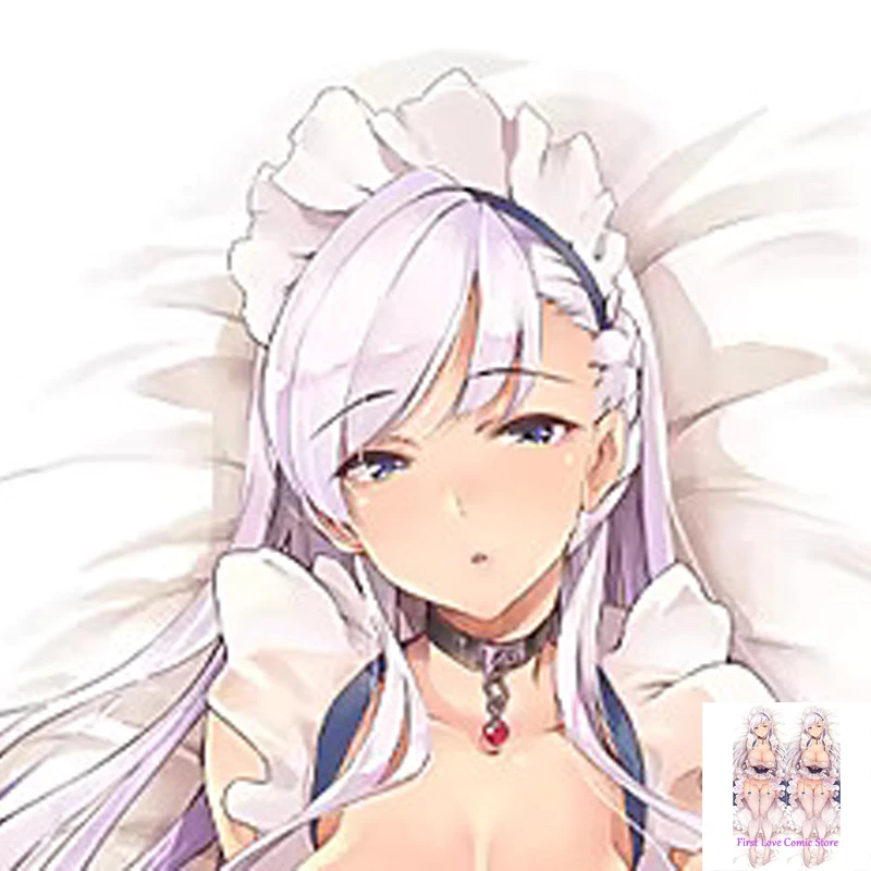 

Dakimakura Anime Busty Belfast Giant Breasts With Beautiful Legs Double Sided Print Life-size Body Pillow Cover Decoration