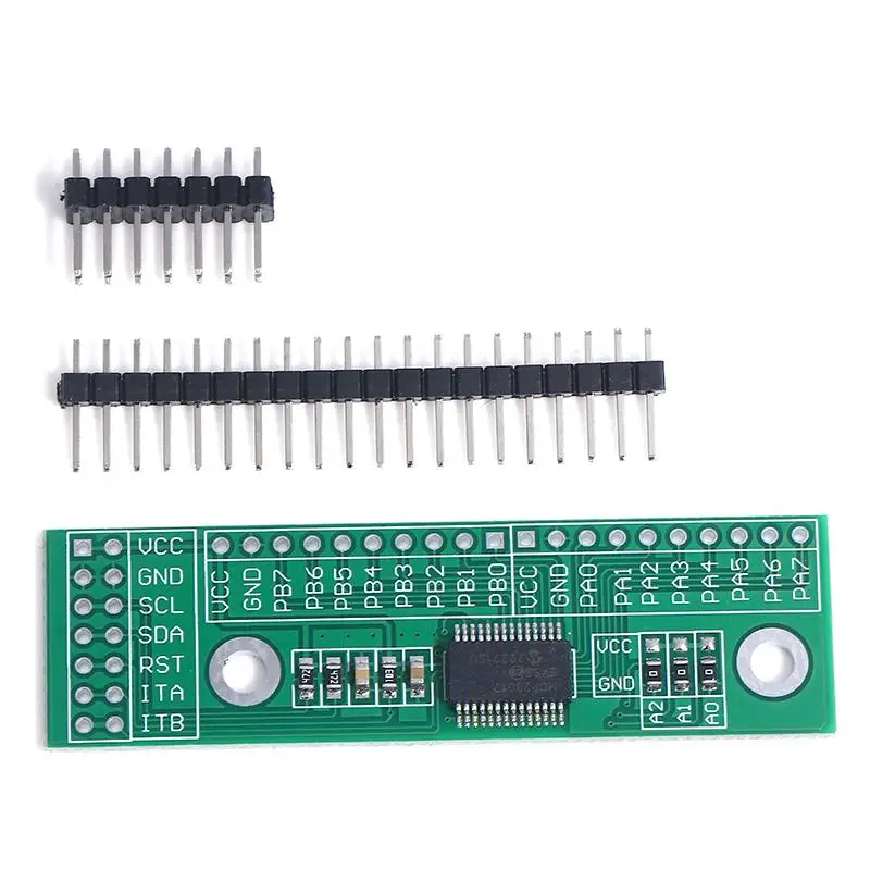 MCP23017-E/SS I2C IIC Expander Board Module 16bit I/O Extension Module Pin Board IIC Input/Output Expansion Board For Arduino