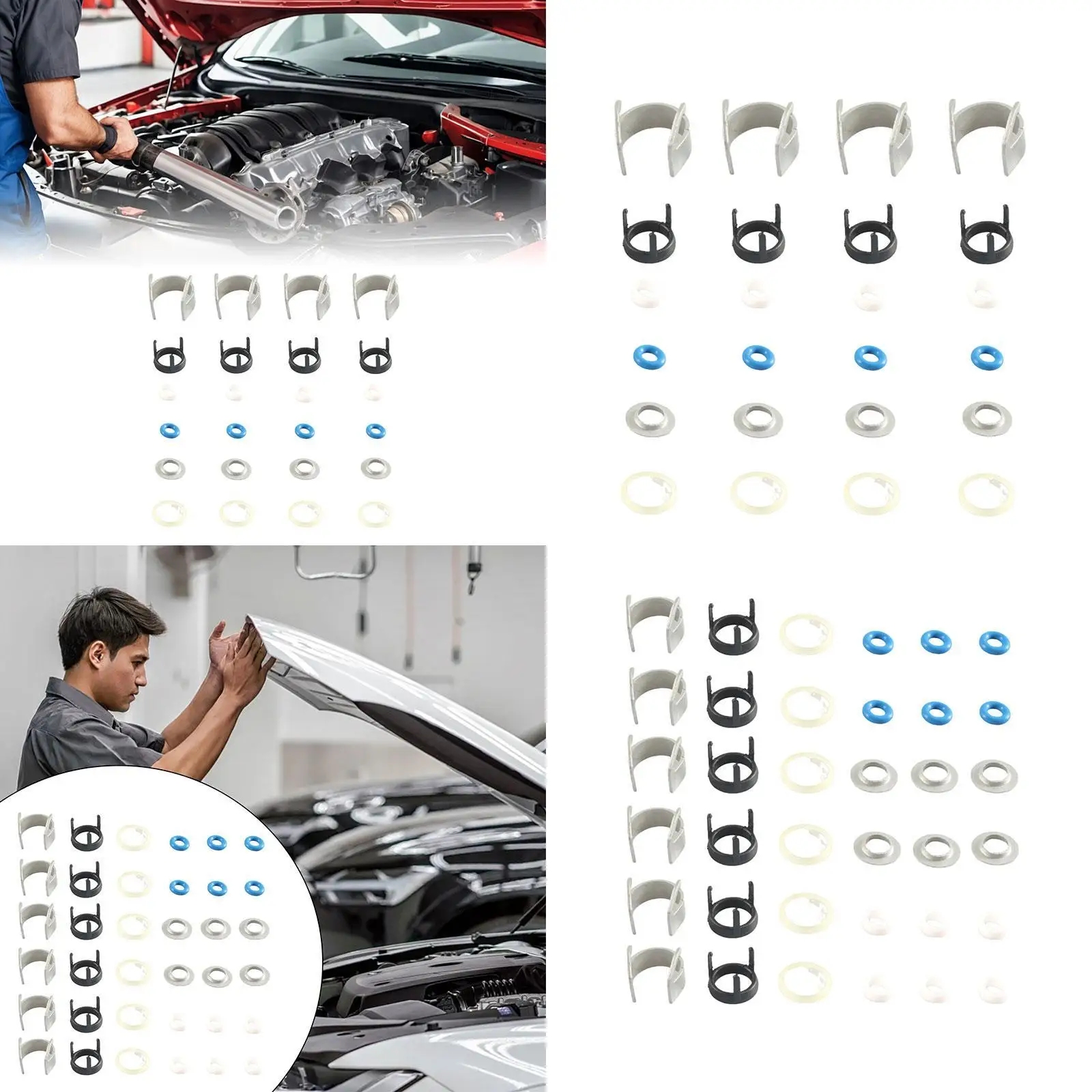 

Ремкомплект уплотнений топливных форсунок 06H998907B 06J998907 для Skoda Fabi