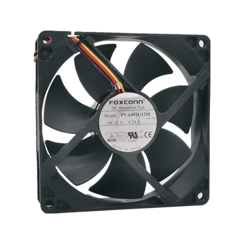 +New 9cm  for  Foxconn PVA092G12M 12V 0.24a 9025  CPU power supply chassis cooling fan 