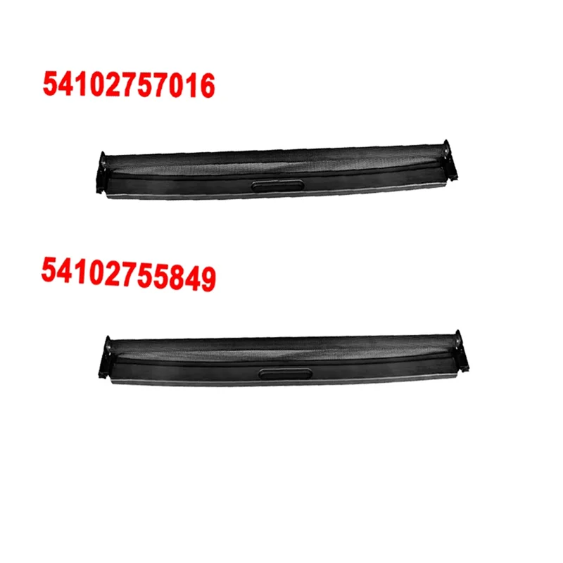 

X39A-2Pcs Car Interior Roof Cover Panorama Sunroof Sunshade Curtain Cover For BMW Mini R55 R56 R60 54102757016 54102755849