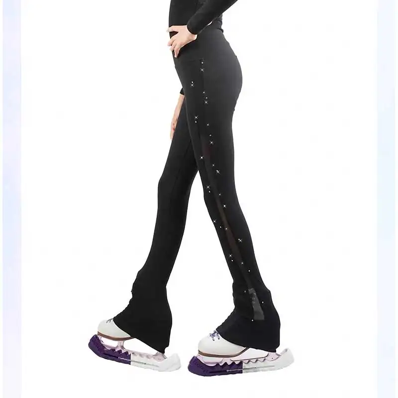 pantalons-d'entrainement-pour-patinage-artistique-pantalons-de-patinage-pantalons-de-patinage-non-en-velours-pantalons-de-patinage-en-maille-avec-strass