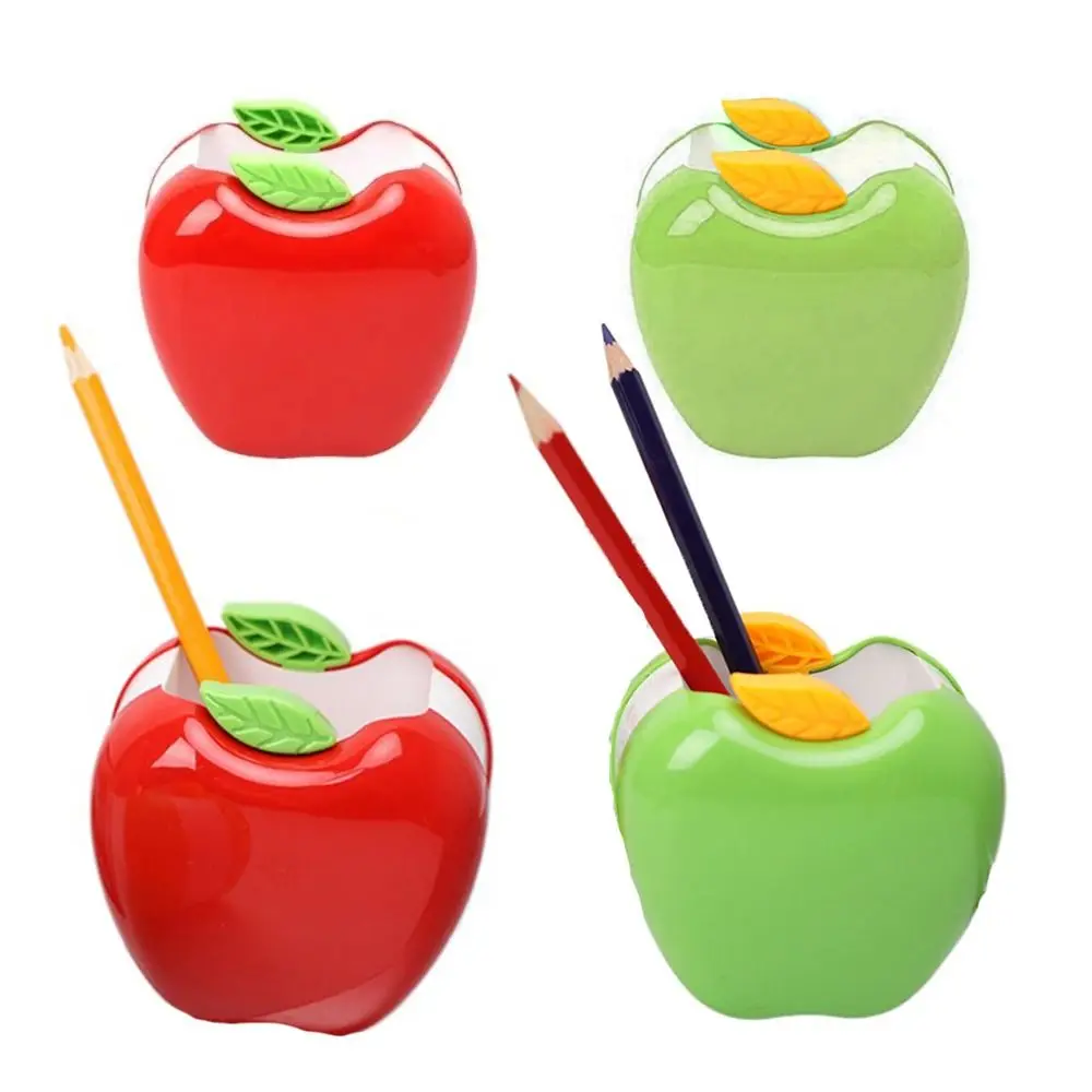 

Creative Kawaii Fruit Pencil Holder Aesthetic Tabletop Storage Cute Brush Stand Large Capacity Plastic Flower Vase Pot Student