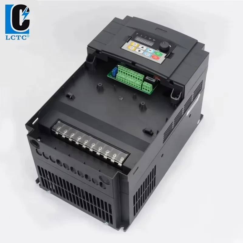 Inversor de frecuencia de accionamiento de motor de CA inversor de control vectorial trifásico 380V 5.5KW VFD