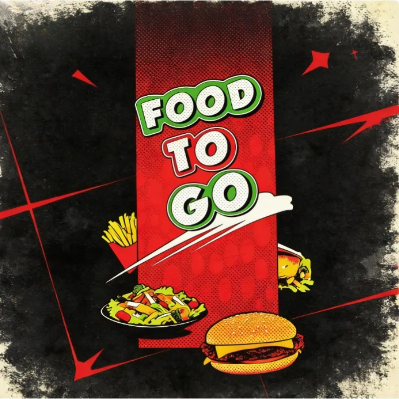 Food To Go Hamburg Magic Trick – Accesorios de magia para escenario y calle, trucos de mentalismo, magia para magos