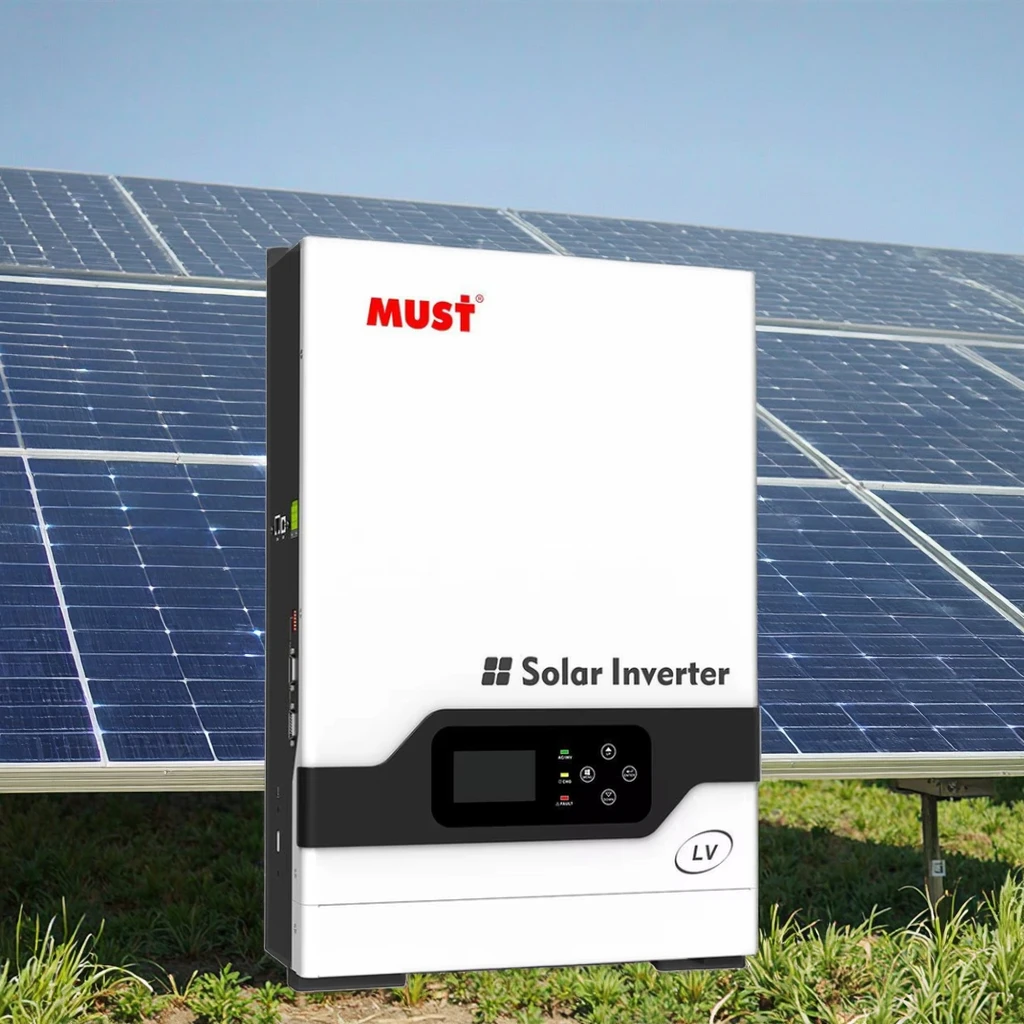 

Гибридный/автономный солнечный инвертор 120В переменного тока, 24В постоянного тока, 1кВт, 2кВт, 3кВт, с чистой синусоидой, 50/60Гц, однополярный выход