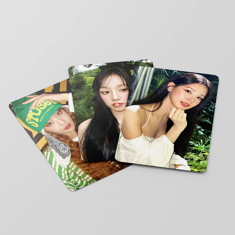 K-pop Lomo Cards Album para meninas, G, I-DLE, eu queimo cartão fotográfico, cartão postal, eu queimo, presente para fãs, 55pc set