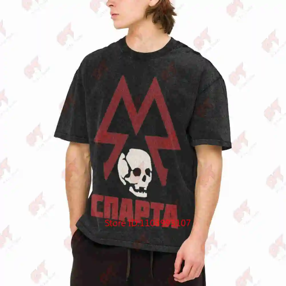 Metro Exodus Gas Mask Post Apocalyptic Vintage Washed Tee Pure Cotton T-Shirt