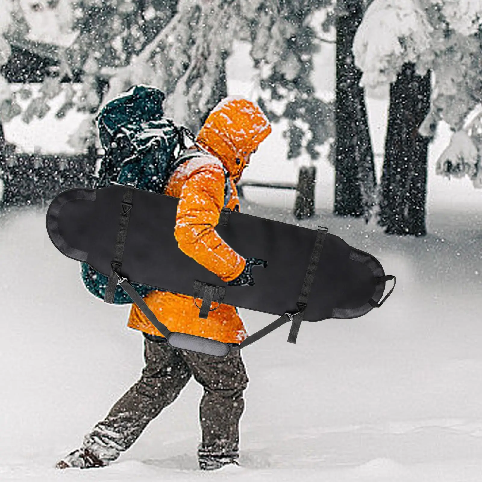 

Snowboard Bag Snowboard Gear Bag Portable with Shoulder Strap Waterproof