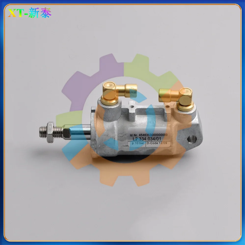 

Best Quality For Heidelberg L2.334.034 Pneumatic Cylinder D25 H25 DW XL75 SX102 CX102 CD102 Printing Press Parts