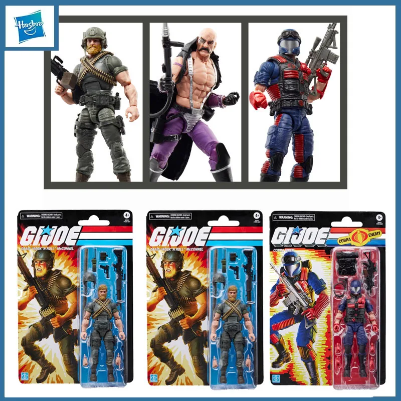 

Hasbro Genuine G.I. Joe 6 Inches Dr.mindbender Rock N Roll Action Figure Toys for Boys Girls Gift Collectible Model Ornaments