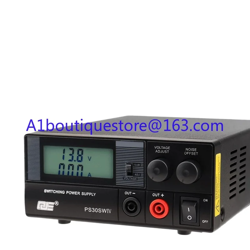 

QJE PS30SWIV Power Supply 13.8V 30A Adjustable Linear Power Supply Stable DC Communication Switching Power Supply Automotive
