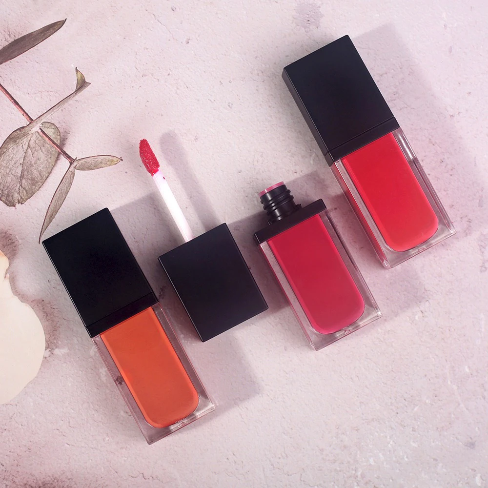 Private Label 7-kleuren vloeibare Blush Pigment Langdurige natuurlijke matte kleurweergave Aangepast logo Make-up Groothandel Zwarte hoes