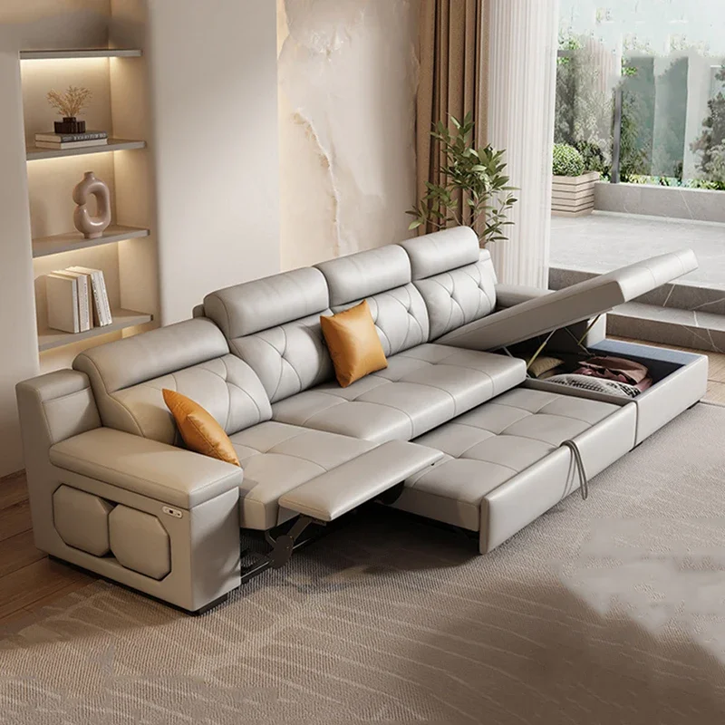 Electric Living Room Sofas Beds Comfortable Storage Designer Foldable Sofa Bed Modern Luxury Divani Da Soggiorno Salon Furniture