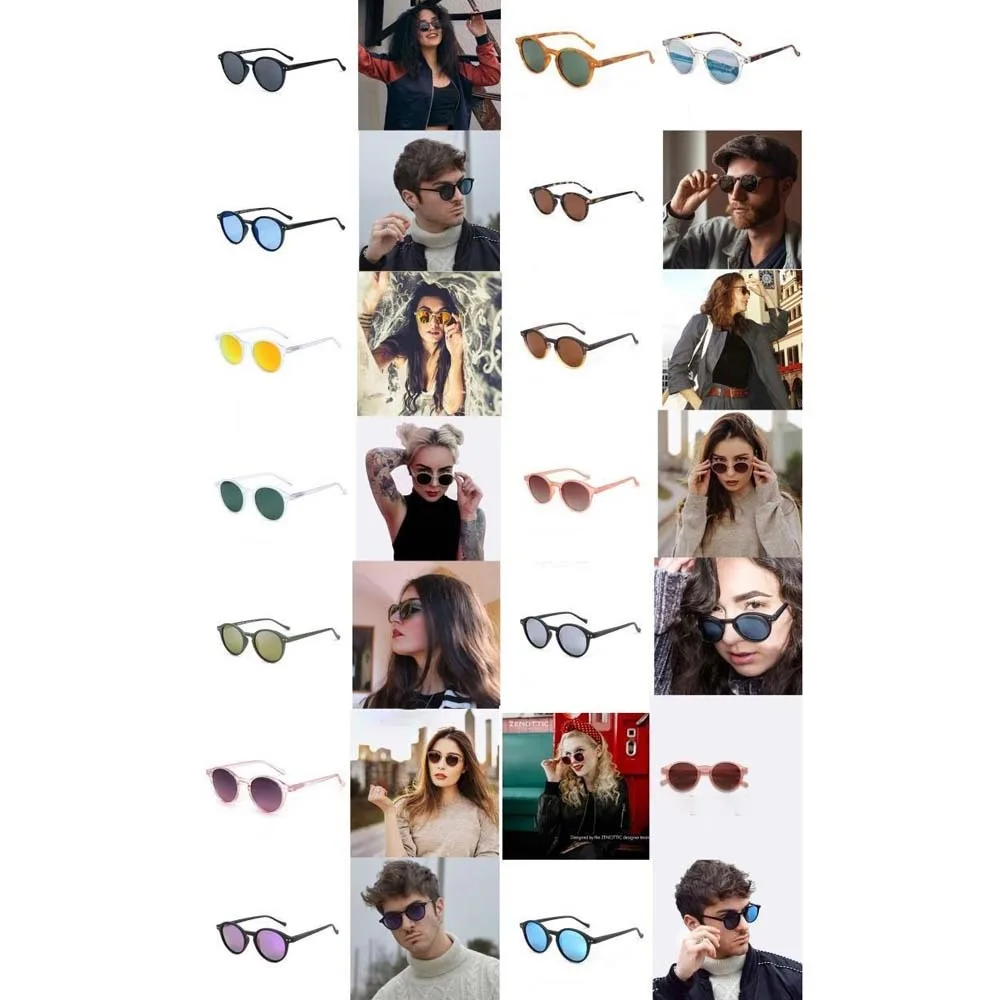 نظارات شمسية للحفلات TR للجنسين من Sunnies Leopard مطبوعة بإطار كامل من البولي كربونات خفيفة الوزن وإكسسوارات أزياء ريترو HD نظارات شمسية يوميًا